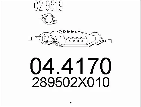 Catalytic Converter (04.4170)
