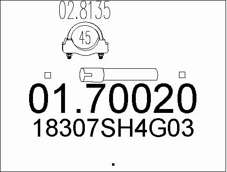 Exhaust Pipe (01.70020)