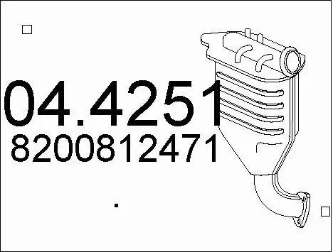 Catalytic Converter (04.4251)