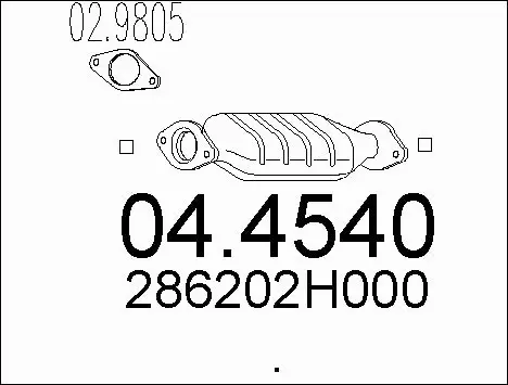 Catalytic Converter (04.4540)