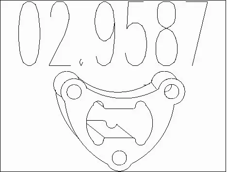 Rubber Buffer, muffler (02.9587)