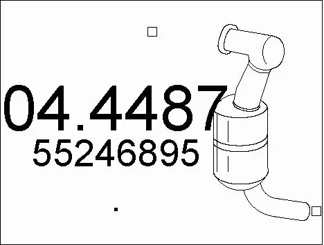 Catalytic Converter (04.4487)