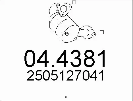 Catalytic Converter (04.4381)