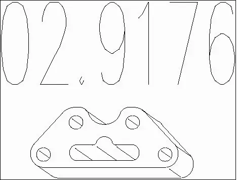 Rubber Buffer, muffler (02.9176)