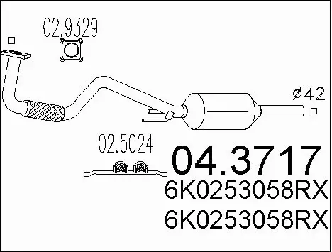 Catalytic Converter (04.3717)