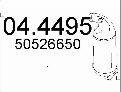 Catalytic Converter (04.4495)