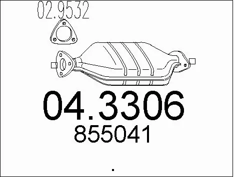 Catalytic Converter (04.3306)