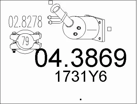 Catalytic Converter (04.3869)