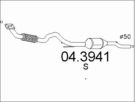 Catalytic Converter (04.3941)