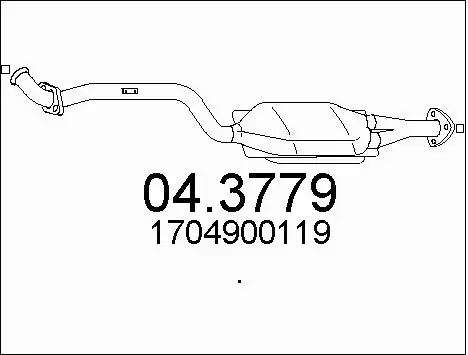 Catalytic Converter (04.3779)