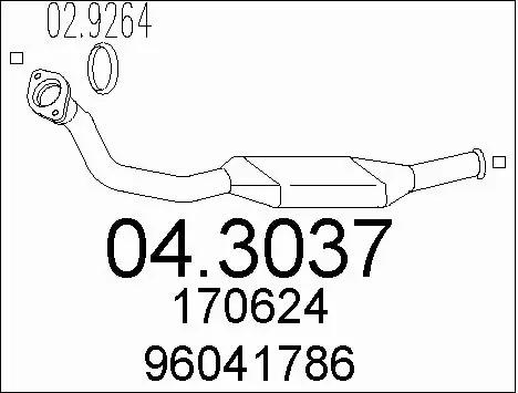 Catalytic Converter (04.3037)