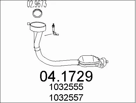 Catalytic Converter (04.1729)