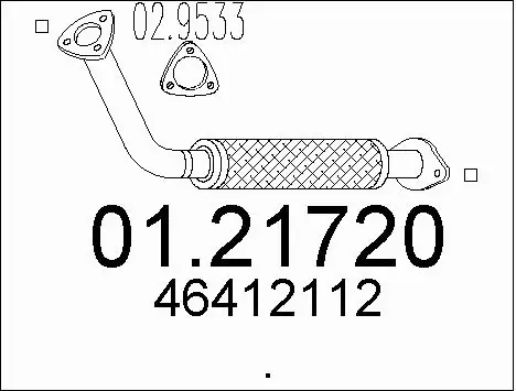 Exhaust Pipe (01.21720)