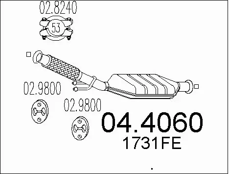 Catalytic Converter (04.4060)