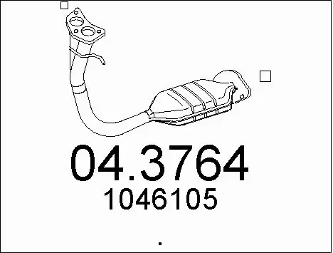 Catalytic Converter (04.3764)