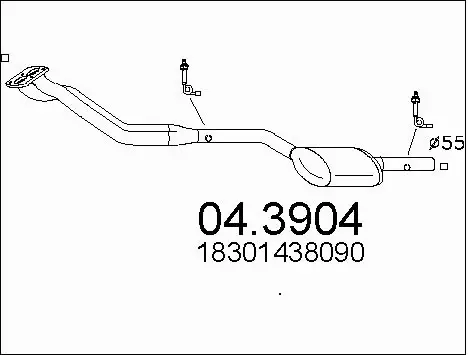 Catalytic Converter (04.3904)