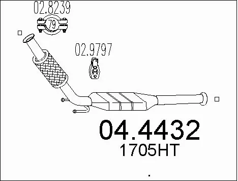 Catalytic Converter (04.4432)