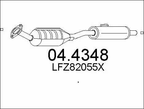 Catalytic Converter (04.4348)