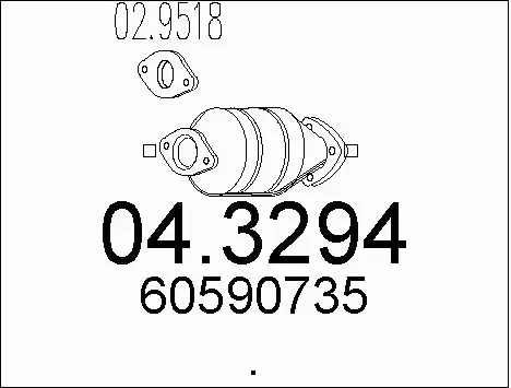 Catalytic Converter (04.3294)