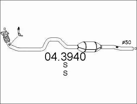 Catalytic Converter (04.3940)