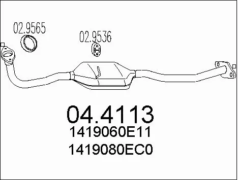 Catalytic Converter (04.4113)