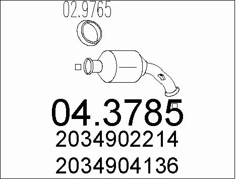 Catalytic Converter (04.3785)