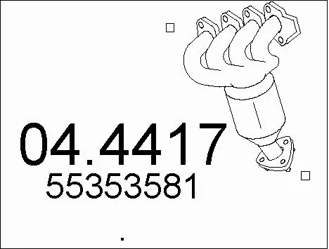 Catalytic Converter (04.4417)