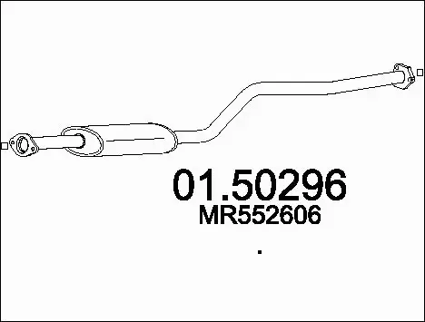Centre Muffler (01.50296)