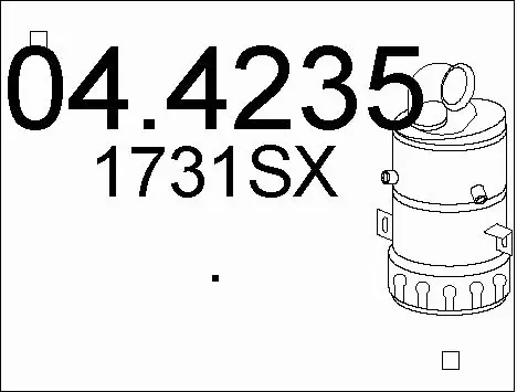 Catalytic Converter (04.4235)