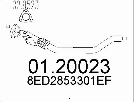 Exhaust Pipe (01.20023)