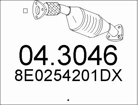 Catalytic Converter (04.3046)