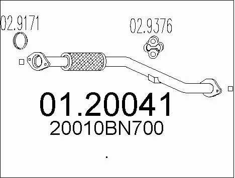 Exhaust Pipe (01.20041)