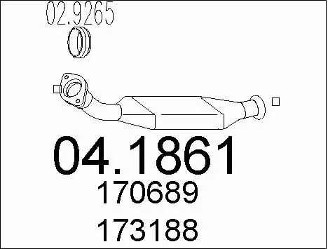 Catalytic Converter (04.1861)