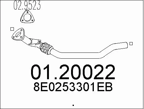Exhaust Pipe (01.20022)