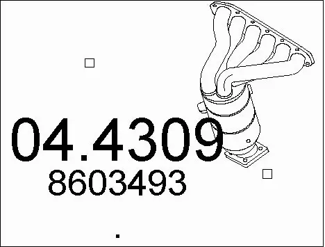 Catalytic Converter (04.4309)