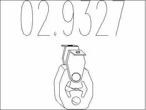 Rubber Buffer, muffler (02.9327)