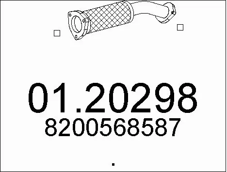 Exhaust Pipe (01.20298)