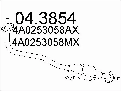 Catalytic Converter (04.3854)