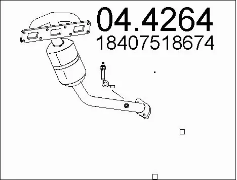 Catalytic Converter (04.4264)