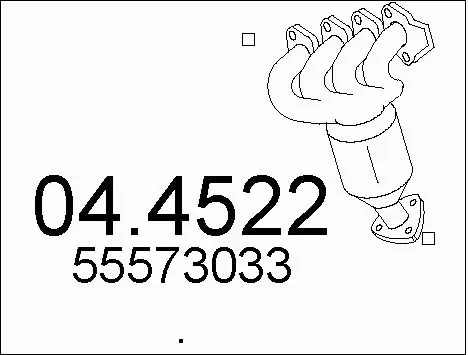 Catalytic Converter (04.4522)