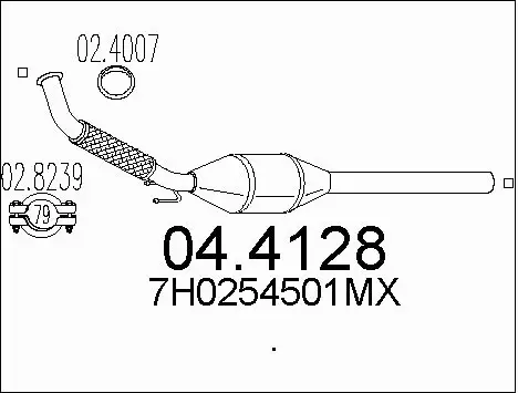 Catalytic Converter (04.4128)