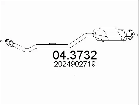 Catalytic Converter (04.3732)