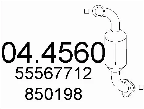 Catalytic Converter (04.4560)