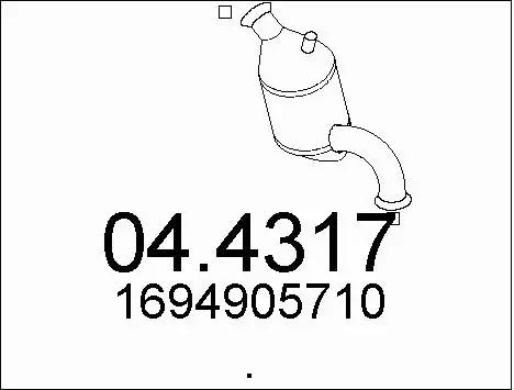 Catalytic Converter (04.4317)