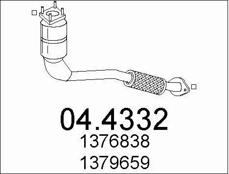 Catalytic Converter (04.4332)