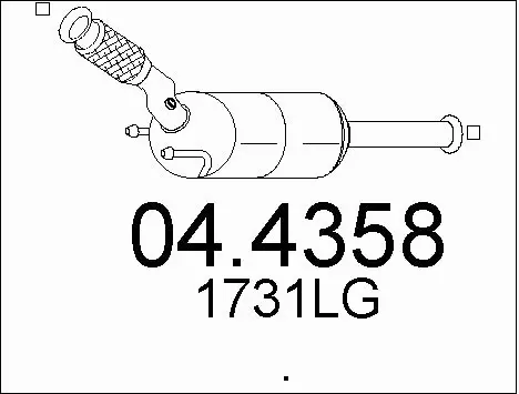 Catalytic Converter (04.4358)