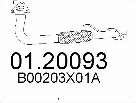 Exhaust Pipe (01.20093)