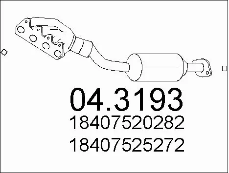 Catalytic Converter (04.3193)