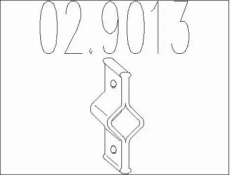 Rubber Buffer, muffler (02.9013)