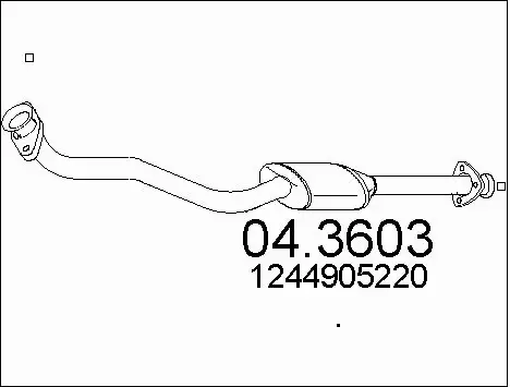 Catalytic Converter (04.3603)